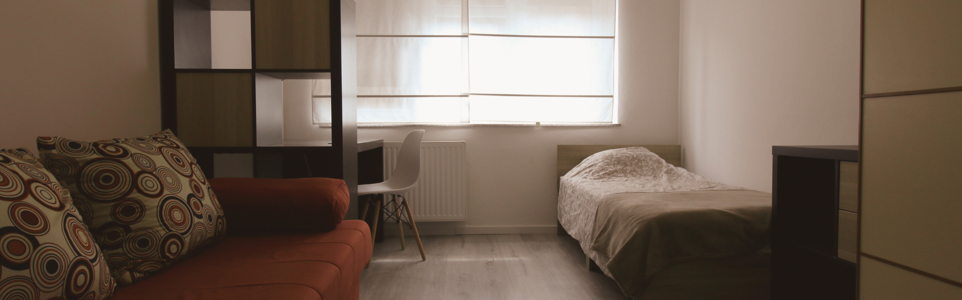 The image shows one of the bedrooms in Apt Savska Cesta.